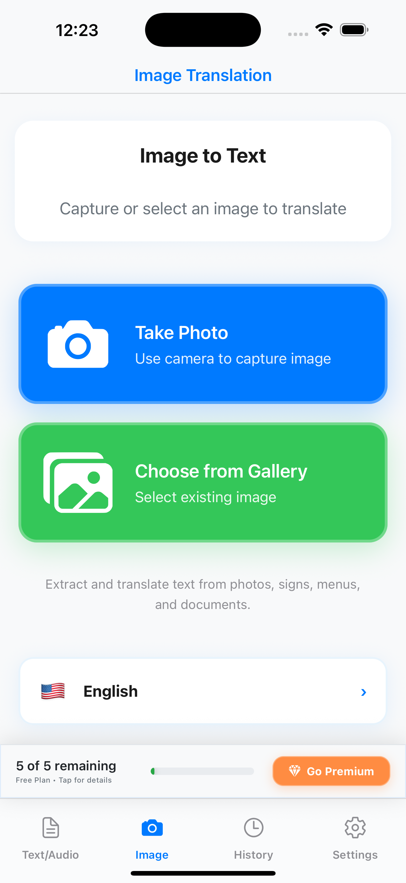 Pixel Speak Text Translation